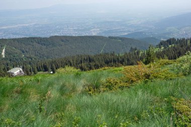 Bulgaristan 'ın Vitosha Dağı' nın İnanılmaz Bahar Manzarası