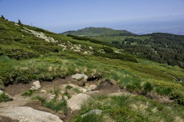 Bulgaristan 'ın Vitosha Dağı' nın İnanılmaz Bahar Manzarası