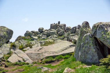 Bulgaristan 'ın Vitosha Dağı' nın İnanılmaz Bahar Manzarası