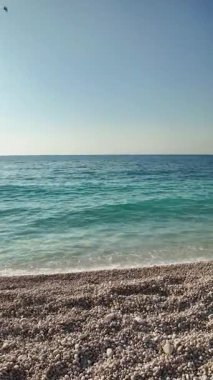 Myrtos Sahili, Cephalonia, İyon Adaları, Yunanistan