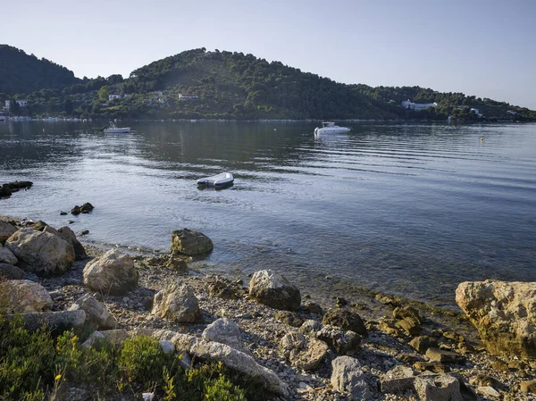 Skiathos, Sporades, Thessaly, Yunanistan 'ın inanılmaz manzarası
