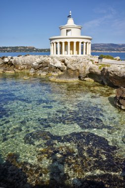 St. Theodore Argostoli, Kefalonia, deniz feneri Panoraması