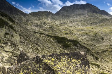 Muhteşem manzara Momin Dvor tepe, Pirin Dağı