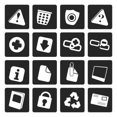 Siyah Web sitesi ve bilgisayar simgeleri