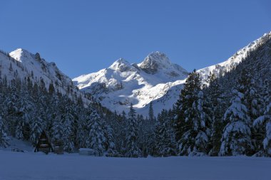 Şaşırtıcı panorama Malyovitsa tepe, Rila Dağı
