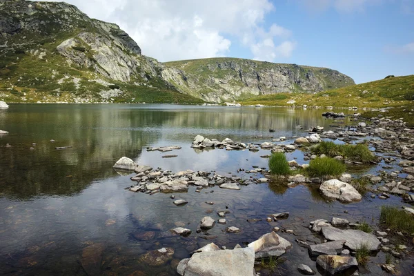 Vue panoramique sur le Trefoil, la montagne Rila, les sept lacs Rila — Photo