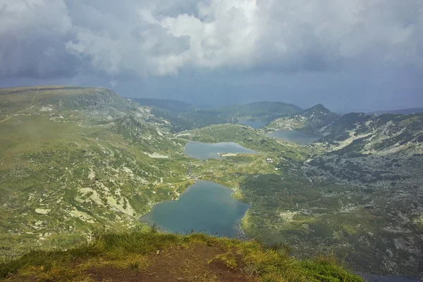 Clouds over  The Twin, The Trefoil, the Fish and The Lower Lakes