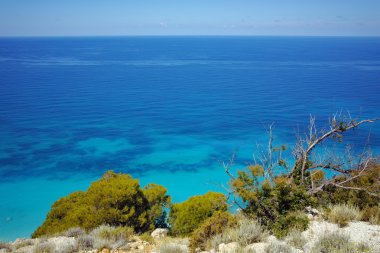 Blue Waters of Kokkinos Vrachos Beach, Lefkada