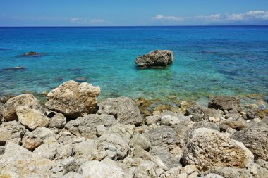 agios Ioannis Beach, lefkada mavi suları