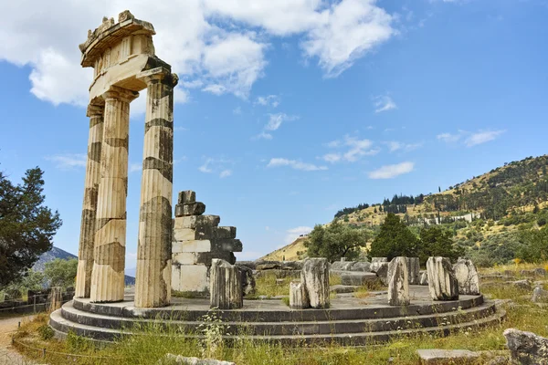Sanctuaire Athena Pronaia à Delphes — Photo