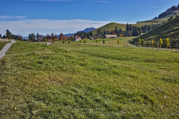 Increíble panorama cerca del monte Rigi, Alpes — Foto de Stock