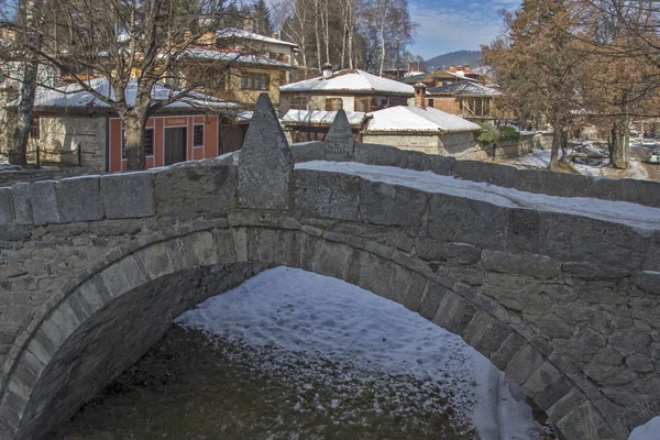 Most, který začal povstání v historické město Koprivštica — Stock fotografie