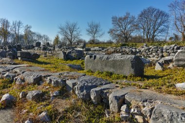 Harabeleri antik Philippi, Doğu Makedonya ve Trakya arkeolojik alanda