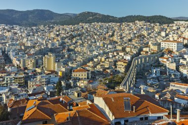 Kavala, Doğu Makedonya ve Trakya su kemeri Panorama