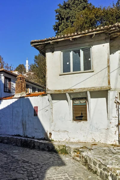Χαρακτηριστική αρχιτεκτονική της την παλιά πόλη της Ξάνθης, Ανατολική Μακεδονία και Θράκη — Φωτογραφία Αρχείου
