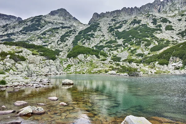 Samodivski Lakes sebelum badai di pegunungan Pirin — Stok Foto