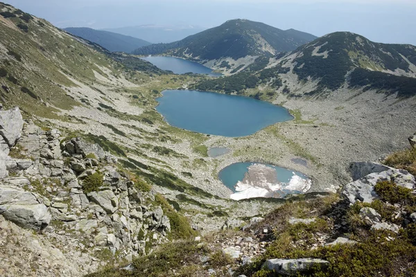 Lanskap danau Kremenski, Bulgaria — Stok Foto