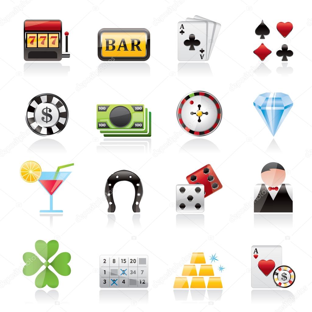 Gambling and Casino icons