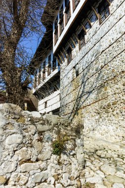 Taş sokak ve Müze eski Melnik kasabasında Kordopulov evi, Bulgaristan