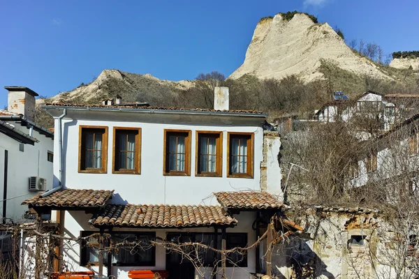 Casa velha na rua principal na cidade de Melnik, Bulgária — Fotografia de Stock