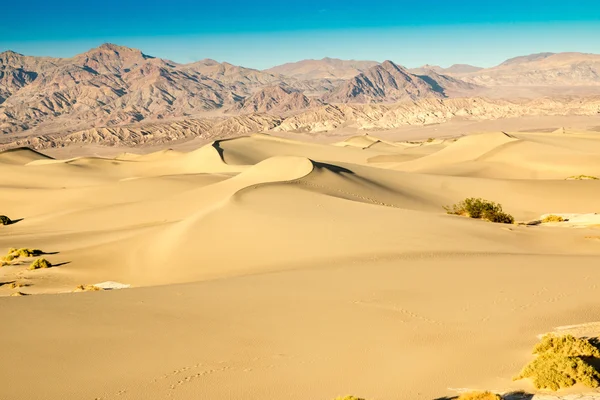 Ölüm Vadisindeki kum tepeleri — Stok fotoğraf