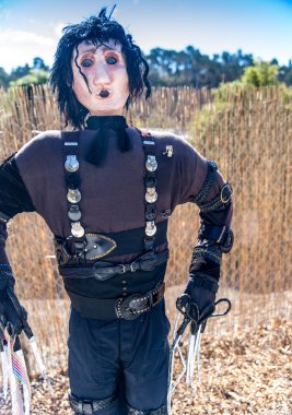 Edward Scissorshands Scarecrow