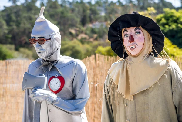 Scarecrow en zijn maatje — Stockfoto