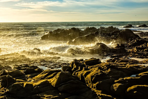 Coucher de soleil paysage marin — Photo