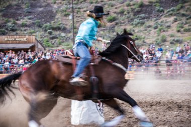 Rodeo varil bulanıklık yarış 