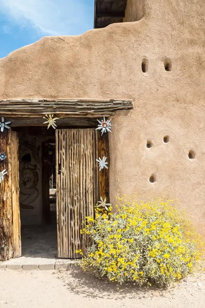 Entrada de Adobe — Foto de Stock