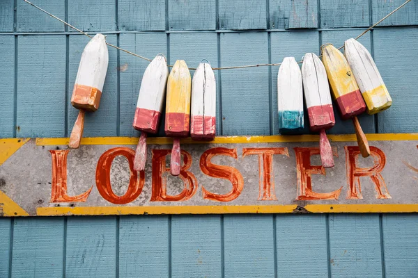 Faded Lobster Sign — Stock Photo, Image