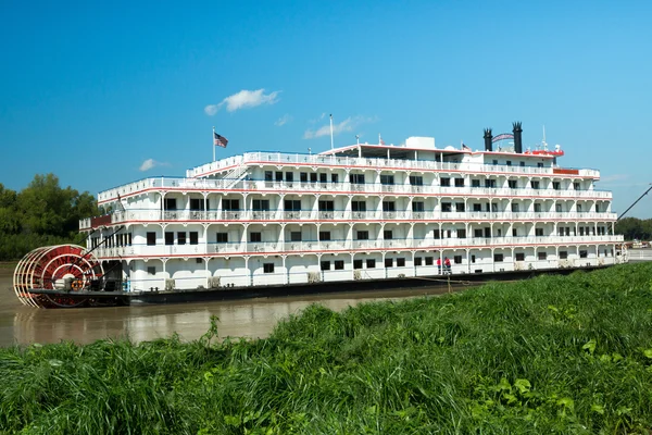 Boot van de rivier in Vicksburg — Stockfoto