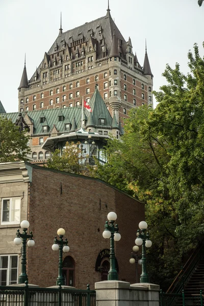 Chateau Frontenac in Quebec City — Stock Photo, Image