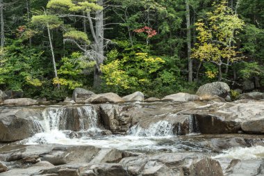 New Hampshire'da sonbahar su düşüyor