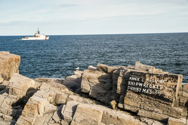 Coast Guard Cutter in Maine — Stock Photo, Image