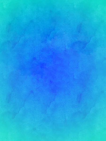 Imagem Fundo Aquarela Azul Pastel Para Design Gráfico — Fotografia de Stock
