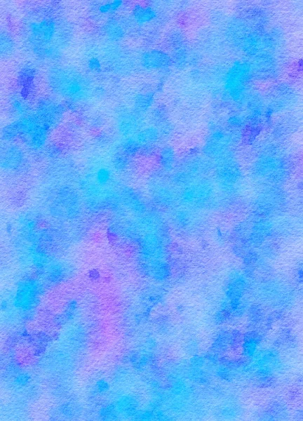 Pastellblaue Und Lila Krawattenfärbung Aquarellpapier Hintergrundbild Für Grafische Gestaltung Stockbild