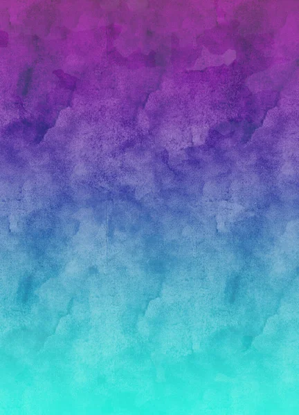 蓝紫色水彩纸背景图像 用于平面设计 网页设计 数码艺术 — 图库照片