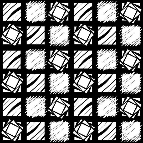Черно-белый повторяющийся блок — стоковое фото