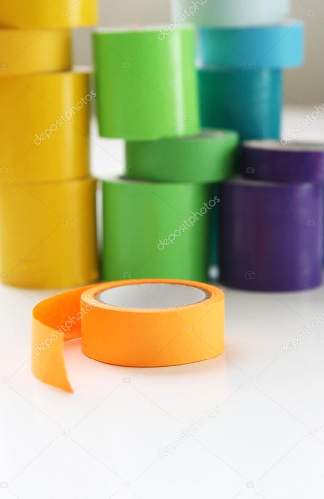 Multi Color Rolls of Tape