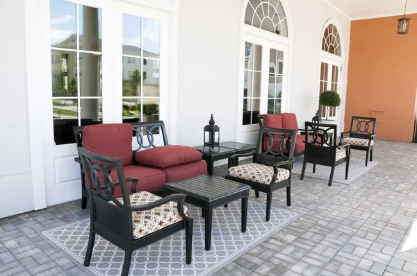 Muebles de patio — Foto de Stock