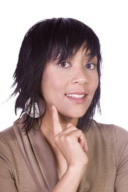 bir güzel Asyalı kız yakın çekim