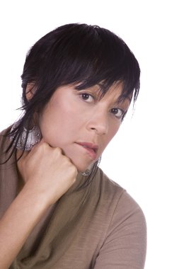 bir güzel Asyalı kız yakın çekim