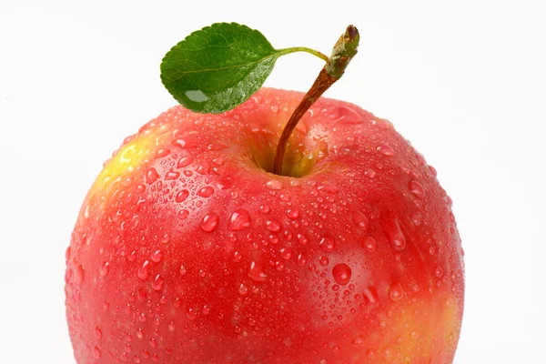 Washed red apple — Stock Photo, Image