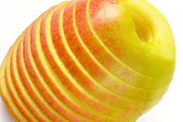 Manzana cortada en espiral —  Fotos de Stock