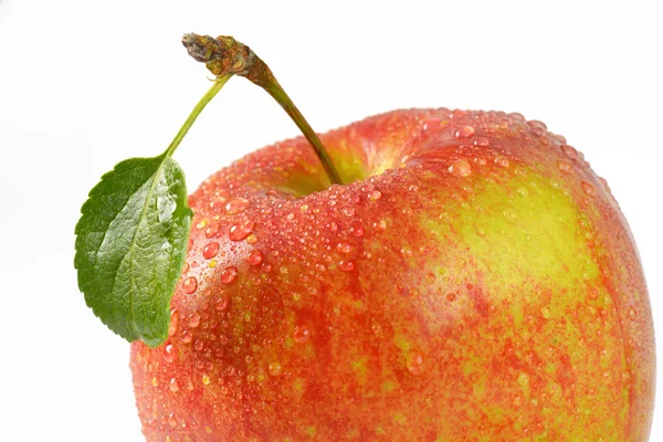 Washed red apple — Stock Photo, Image