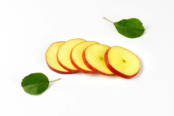 Äpple skivor — Stockfoto