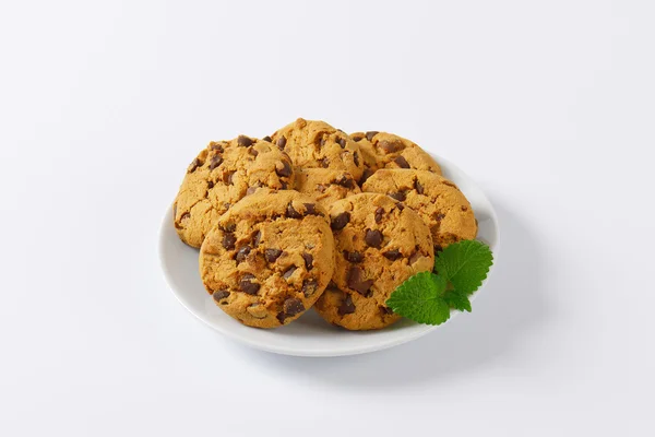Cookie-uri cu cip de ciocolată — Fotografie, imagine de stoc