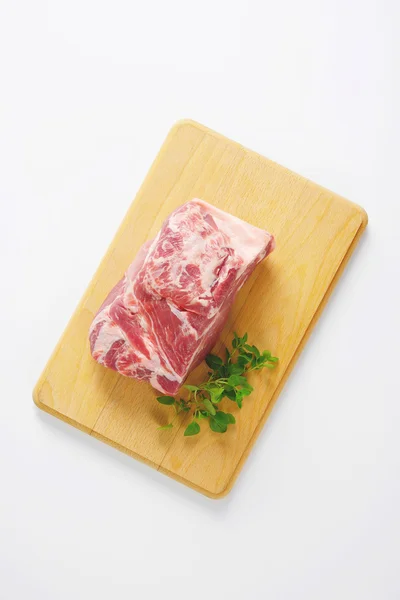 Rohes Schweinefleisch — Stockfoto