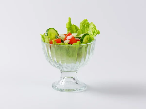 Blandet vegetabilsk salat - Stock-foto